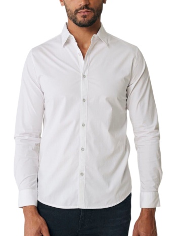 πουκάμισο μακρυμάνικο mexx bob basic ap1501036m-white σε προσφορά