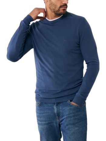 πουλόβερ mexx crew neck lm09113026m-light navy -dark denim σε προσφορά