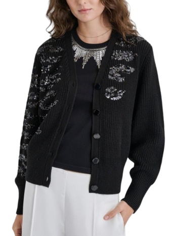 ζακέτα dkny πλεκτή με παγέτες p4mxaq60-blk γυναικείο σε προσφορά