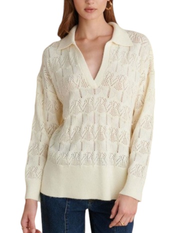 μπλούζα μακρυμάνικη attrattivo πλεκτή με πέρλες 9p22084-off σε προσφορά