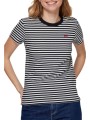 μπλούζα κοντομάνικη levi`s perfect ριγέ 391850087-87 γυναικείο
