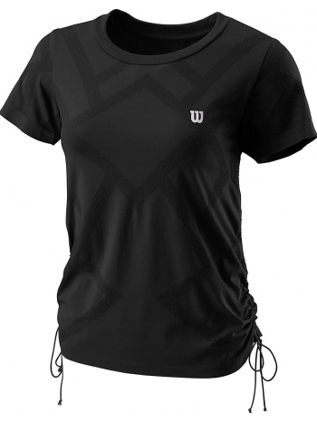 μπλούζα κοντομάνικη wilson crew ii w bk wra808804-00 σε προσφορά