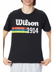 μπλούζα κοντομάνικη wilson script `14 tech wra805001-00