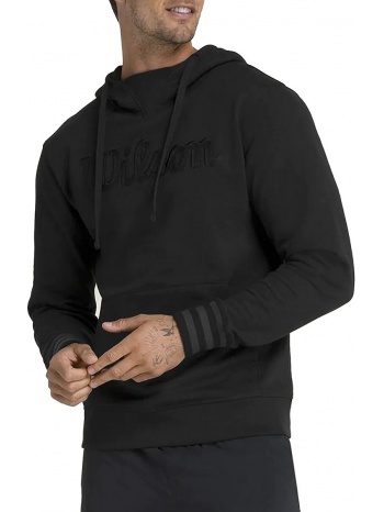μπλούζα μακρυμάνικη wilson script eco hoody wra806006-00 σε προσφορά