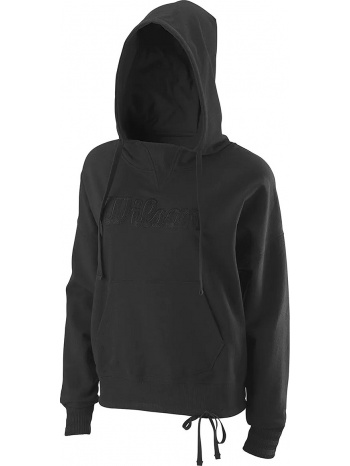 μπλούζα μακρυμάνικη wilson script eco hoody wra809805-00 σε προσφορά