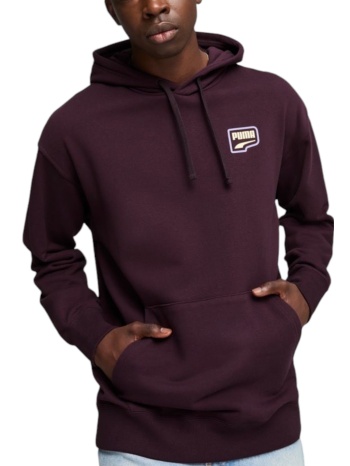 μπλούζα μακρυμάνικη puma φούτερ downtown graphic hoodie tr σε προσφορά