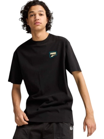 μπλούζα κοντομάνικη puma downtown graphic 626746-01 ανδρικό σε προσφορά