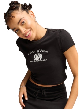 μπλούζα κοντομάνικη puma graphics music baby 627997-01 σε προσφορά