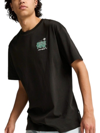 μπλούζα κοντομάνικη puma graphics super football 628007-01 σε προσφορά