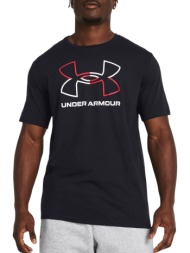 μπλούζα κοντομάνικη under armour gl foundation update 1382915-001 ανδρικό