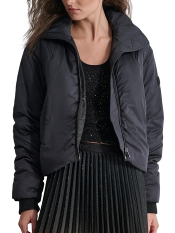 μπουφάν dkny coated satin puffer p4hj6y19-blk γυναικείο σε προσφορά