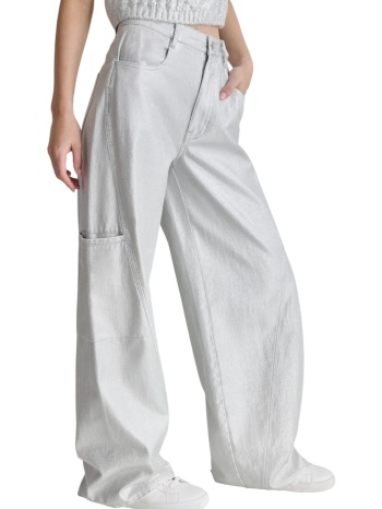 παντελόνι υφασμάτινο dkny high rise clean cargo σε προσφορά