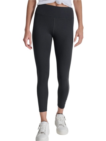 κολάν dkny high waist 7/8 rhinestone stripe logo σε προσφορά