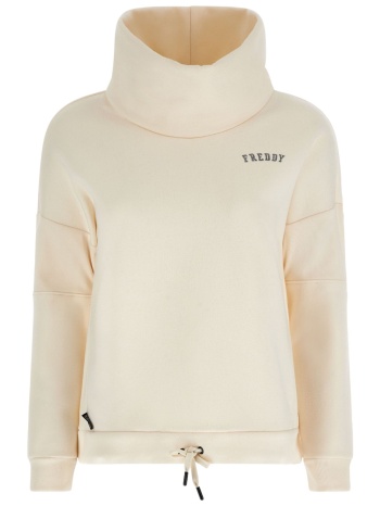 μπλούζα μακρυμάνικη freddy με φαρδύ γυριστό λαιμό σε προσφορά