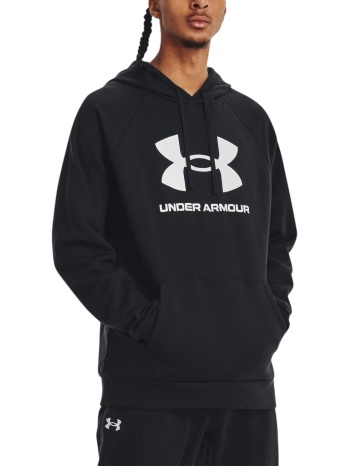 μπλούζα μακρυμάνικη under armour rival fleece logo hoodie σε προσφορά