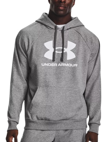 μπλούζα μακρυμάνικη under armour rival fleece logo hoodie σε προσφορά