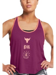 μπλούζα αμάνικη under armour pjt rck boh 1386439-505 γυναικείο