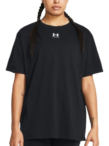 μπλούζα κοντομάνικη under armour campus oversize
