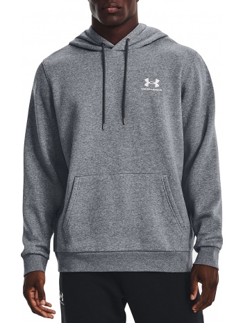 μπλούζα μακρυμάνικη under armour essential fleece hoodie σε προσφορά