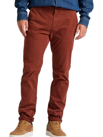 παντελόνι υφασμάτινο funky buddha chino fbm010-001-02-dk σε προσφορά
