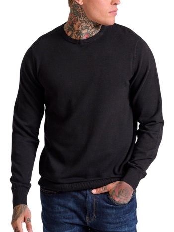 πουλόβερ funky buddha crew neck - the essentials σε προσφορά