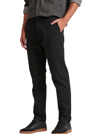 παντελόνι υφασμάτινο funky buddha chino fbm010-001-02-black σε προσφορά
