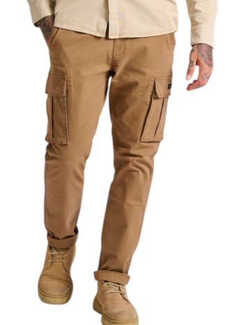 παντελόνι υφασμάτινο funky buddha cargo fbm010-002-02-beige σε προσφορά