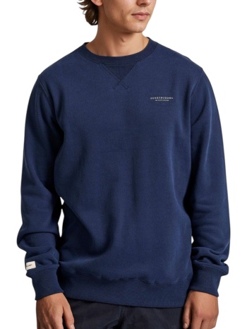 μπλούζα μακρυμάνικη funky buddha crew neck - the essentials σε προσφορά