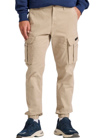 παντελόνι υφασμάτινο funky buddha cargo fbm010-030-02-ash σε προσφορά