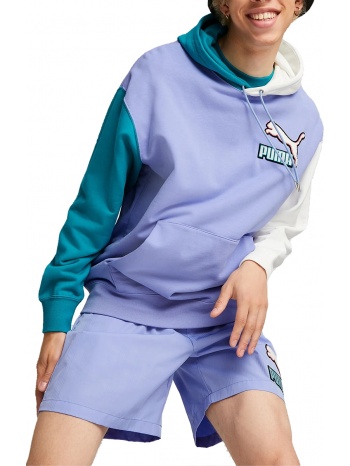 μπλούζα μακρυμάνικη puma fandom hoodie tr 536114-23 σε προσφορά