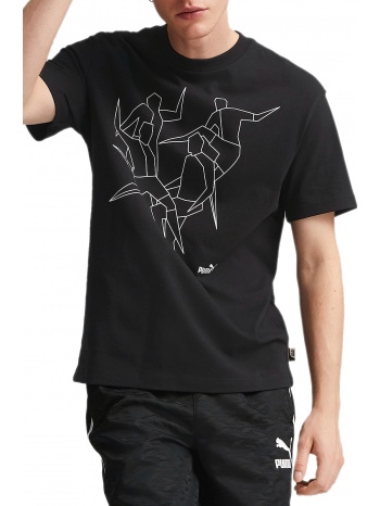 μπλούζα κοντομάνικη puma players lounge graphic tee σε προσφορά