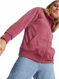 ζακέτα puma velour full-zip hoodie 849964-45