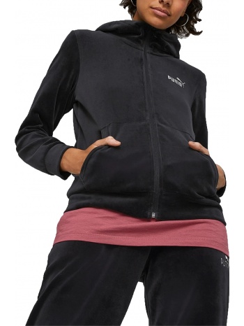 ζακέτα puma velour full-zip hoodie 849964-01 σε προσφορά