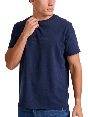 μπλούζα κοντομάνικη funky buddha branded print on the chest σε προσφορά