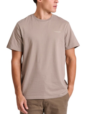 μπλούζα κοντομάνικη funky buddha crew-neck the essentials σε προσφορά