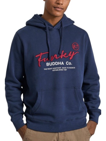 μπλούζα μακρυμάνικη funky buddha relaxed fit with σε προσφορά