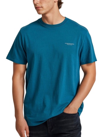 μπλούζα κοντομάνικη funky buddha crew-neck the essentials σε προσφορά