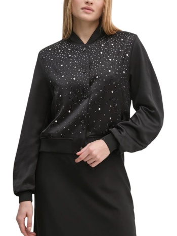 μπουφάν dkny bomber studs p4jjzxiz-blk γυναικείο σε προσφορά