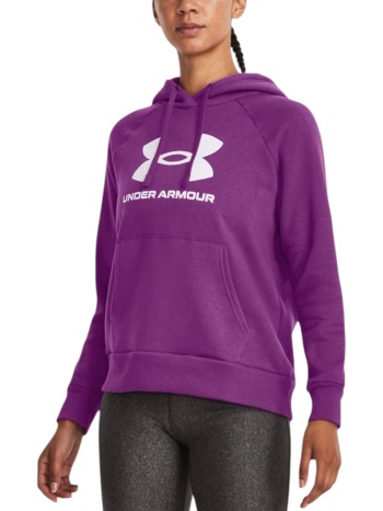μπλούζα μακρυμάνικη under armour fleece big logo hoodie σε προσφορά