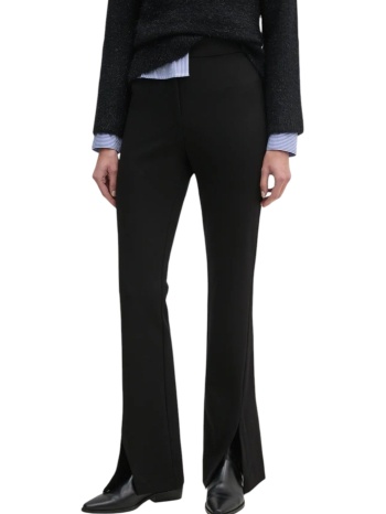 παντελόνι υφασμάτινο dkny σκίσιμο στο μπατζάκι p3kkquec-blk σε προσφορά