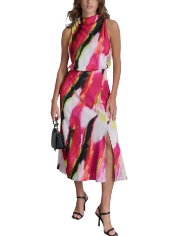 φόρεμα dkny αμάνικο printed p4jbnz22-jys γυναικείο σε προσφορά