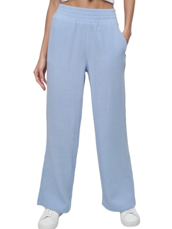 παντελόνι υφασμάτινο dkny wide leg dj4p3004-pxk γυναικείο σε προσφορά