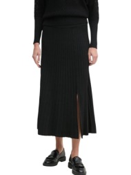 φούστα dkny ribb maxi πλεκτή p4jrat77-blk γυναικείο