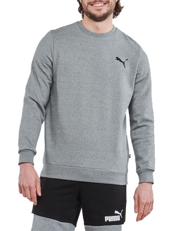 μπλούζα μακρυμάνικη puma ess small logo crew fl 586682-53 σε προσφορά