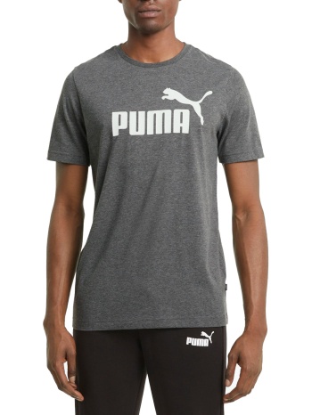 μπλούζα κοντομάνικη puma ess heather 586736-01 ανδρικό σε προσφορά