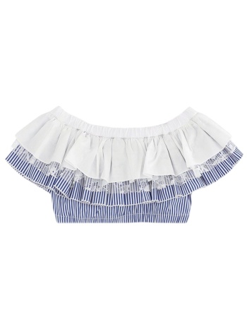 top monnalisa con gale popeline le 117302 7117-9954 κορίτσι σε προσφορά