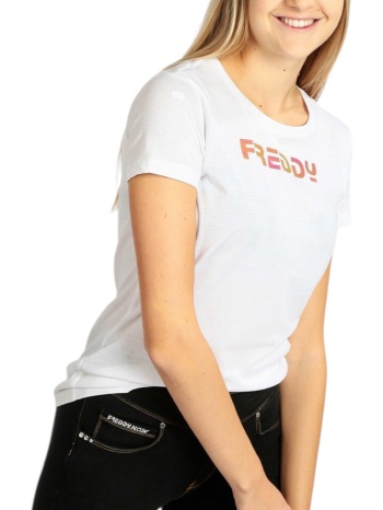 μπλούζα κοντομάνικη freddy basic jersey cotone organico σε προσφορά