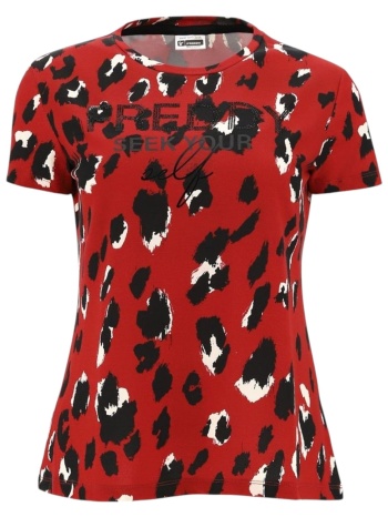 μπλούζα κοντομάνικη freddy slounge jersey modal σε προσφορά