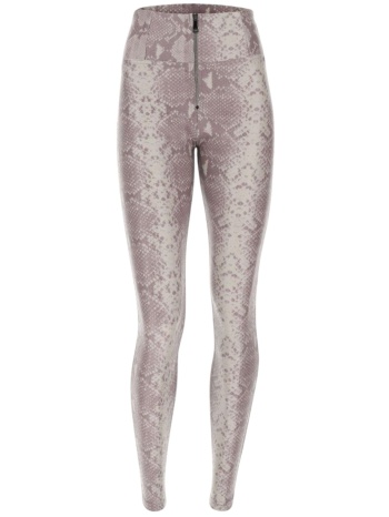 παντελόνι δερμάτινο freddy faux snake print wrup σε προσφορά