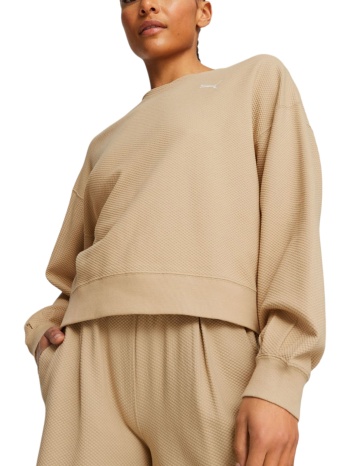 μπλούζα μακρυμάνικη puma her crew 676004-84 γυναικείο σε προσφορά